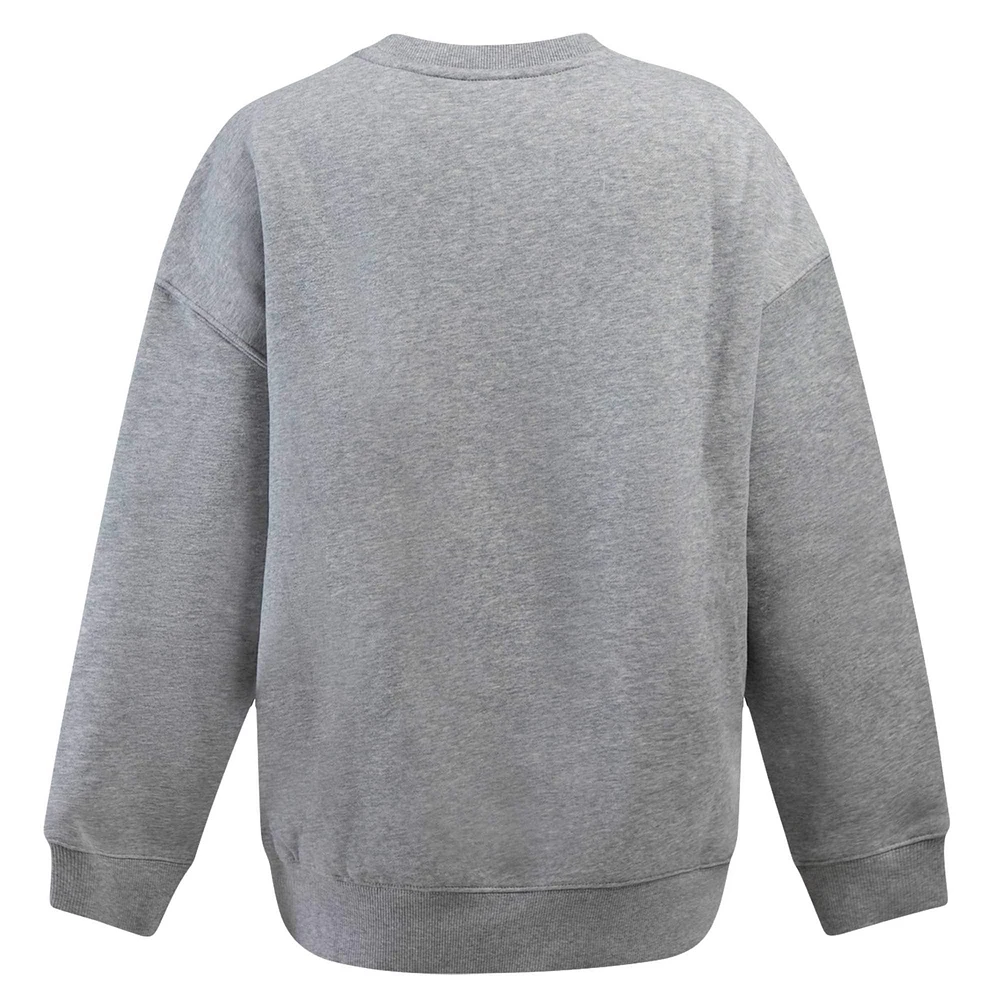 Sweat-shirt à capuche Heather Gray pour femme de Notre Dame Fighting Irish Offside