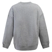 Sweat-shirt à capuche Heather Gray pour femme de Notre Dame Fighting Irish Offside
