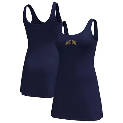Robe Under Armour bleu marine Notre Dame Fighting Irish Gameday Motion Active pour femme
