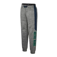 Youth Colosseum Heather Gray Notre Dame Fighting Irish Fleece Pants