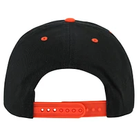 Men's '47 Black NY Giants  Double Headed Baseline Hitch Adjustable Hat