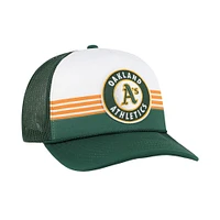 Casquette ajustable en maille à l'avant en mousse Oakland Athletics '47 Green pour homme