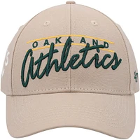 Men's '47 Khaki Oakland Athletics Atwood MVP Adjustable Hat