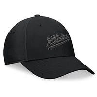 Men's Fanatics Black Oakland Athletics Night Game Flex Hat