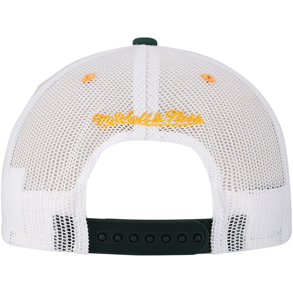 Men's   Green Oakland Athletics Sideline Trucker Adjustable Hat