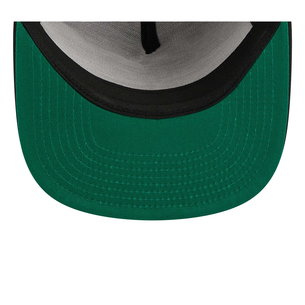 Men's New Era Black Oakland Athletics  Street Team A-Frame Trucker 9FIFTY Snapback Hat