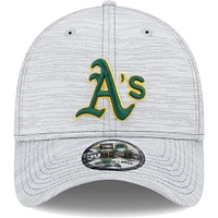 Men's New Era Gray Oakland Athletics Speed 39THIRTY Flex Hat