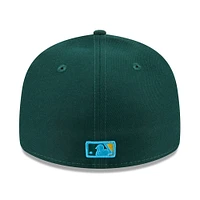 Men's New Era  Green Oakland Athletics 2023 MLB Father's Day Low Profile 59FIFTY Fitted Hat