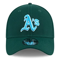 Men's New Era Green Oakland Athletics 2024 Father's Day 39THIRTY Flex Hat