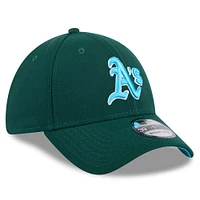 Men's New Era Green Oakland Athletics 2024 Father's Day 39THIRTY Flex Hat