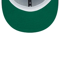 Men's New Era Light Blue/Navy Oakland Athletics Green Undervisor 59FIFTY Fitted Hat