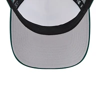 Men's New Era White/Green Oakland Athletics Stacked A-Frame Trucker 9FORTY Adjustable Hat