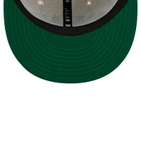 Men's New Era White Oakland Athletics Jersey Pinstripe 9FIFTY Snapback Hat