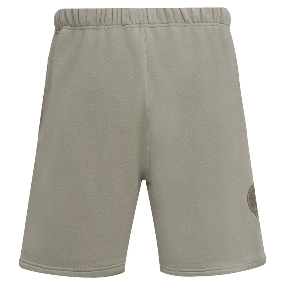 Men's Pro Standard Pewter Athletics Neutral Fleece Shorts