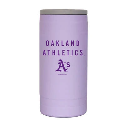 Oakland Athletics 12oz. Lavender Soft Touch Slim Coolie