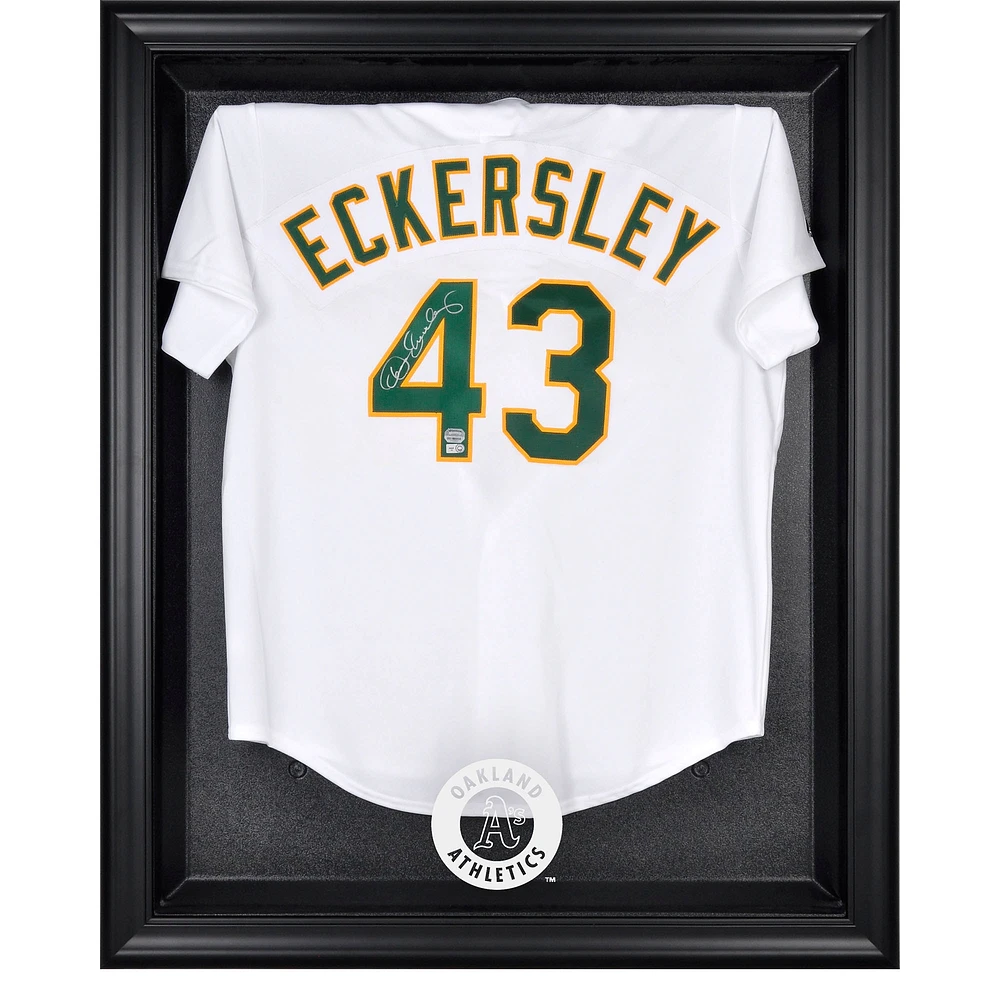 Oakland Athletics Black Framed Logo Jersey Display Case