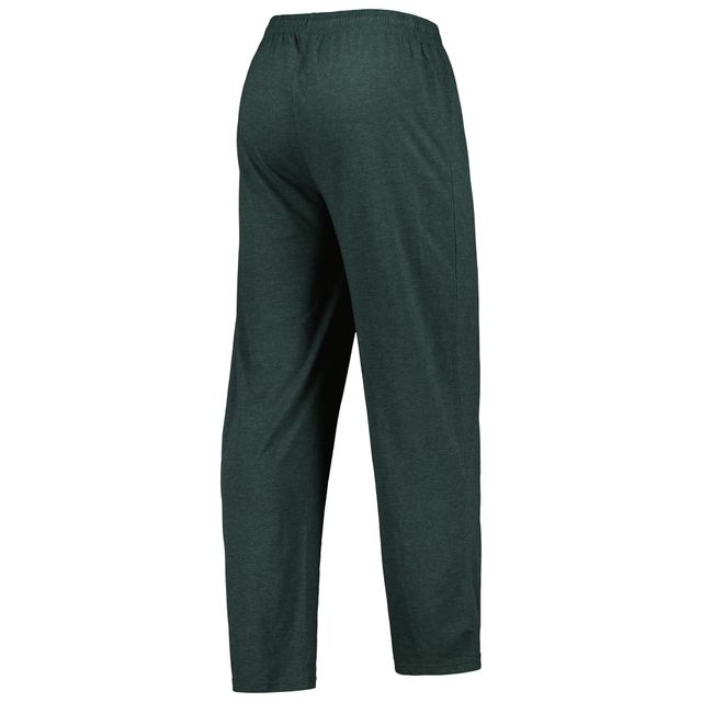 Ensemble de nuit pour hommes Concepts Sport Green/Charcoal Ohio Bobcats Meter T-shirt à manches longues et pantalon
