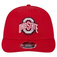 Men's New Era Scarlet Ohio State Buckeyes Low Profile 9FIFTY Snapback Hat