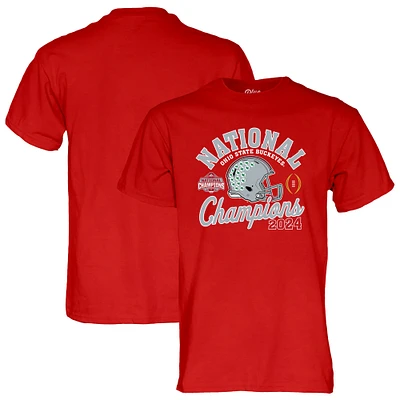 T-shirt bleu 84 Scarlet pour homme Ohio State Buckeyes College Football Playoff 2024 National Champions