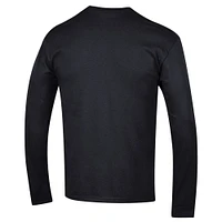 Men's Champion  Black Ohio State Buckeyes Basic Arch Long Sleeve T-Shirt