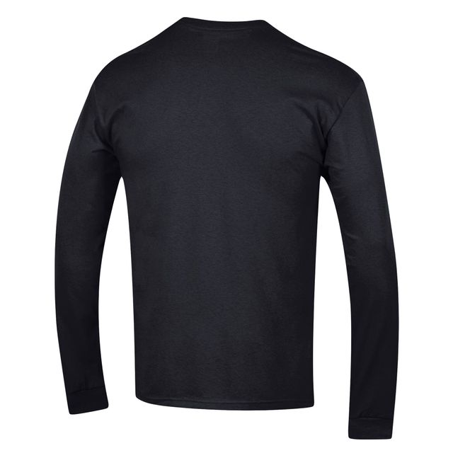 T-shirt à manches longues pour homme Champion Ohio State Buckeyes High Motor noir