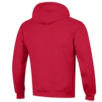 Men's Champion Scarlet Ohio State Buckeyes College Football Playoff 2024 National Champions Helmet Pullover Hoodie