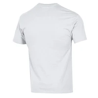 Men's Champion  White Ohio State Buckeyes Basic Arch T-Shirt