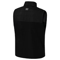 Gilet zippé noir pour homme Colosseum Ohio State Buckeyes Block The Sun