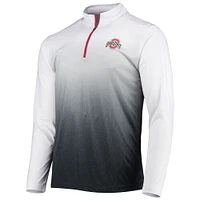 Men's Colosseum Gray Ohio State Buckeyes Team Magic Quarter-Zip Jacket
