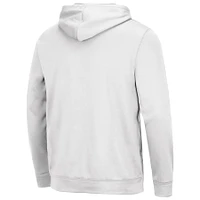Men's Colosseum White Ohio State Buckeyes Lantern Pullover Hoodie