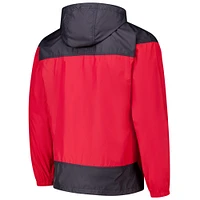 Men's Columbia Scarlet Ohio State Buckeyes Flash Challenger II Omni-Shade Full-Zip Windbreaker Jacket
