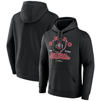 Men's Fanatics Black Ohio State Buckeyes College Football Playoff 2024 National Champions Big & Tall OH1O Pullover Hoodie