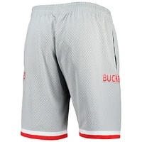 Short authentique Mitchell & Ness Ohio State Buckeyes pour homme