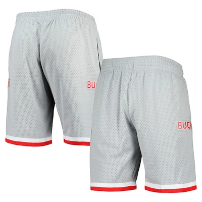 Short authentique Mitchell & Ness Ohio State Buckeyes pour homme