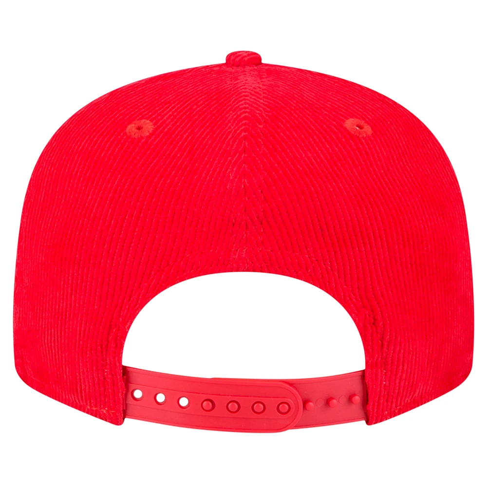Men's New Era Scarlet Ohio State Buckeyes Display 9FIFTY Snapback Hat