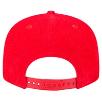Men's New Era Scarlet Ohio State Buckeyes Display 9FIFTY Snapback Hat