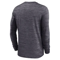 Men's Nike Ohio State Buckeyes Sideline Velocity Performance Long Sleeve T-Shirt