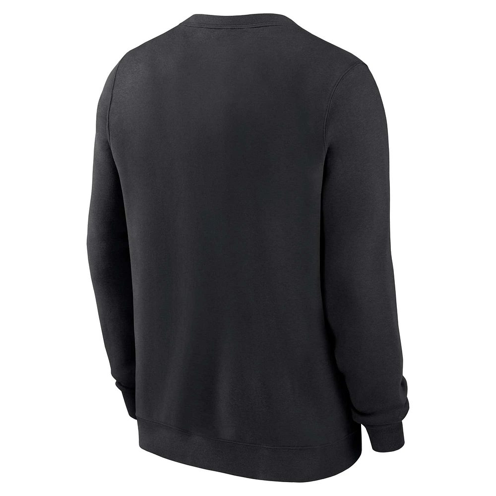 Men's Nike Black Ohio State Buckeyes Old English Fleece Sweatshirt