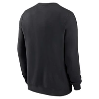 Men's Nike Black Ohio State Buckeyes Old English Fleece Sweatshirt