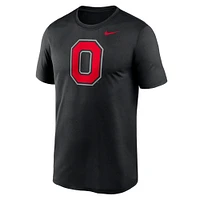 T-shirt Nike noir avec logo alternatif des Ohio State Buckeyes Primetime Legend pour homme