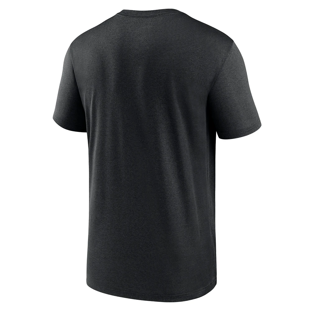 T-shirt Nike noir avec logo alternatif des Ohio State Buckeyes Primetime Legend pour homme