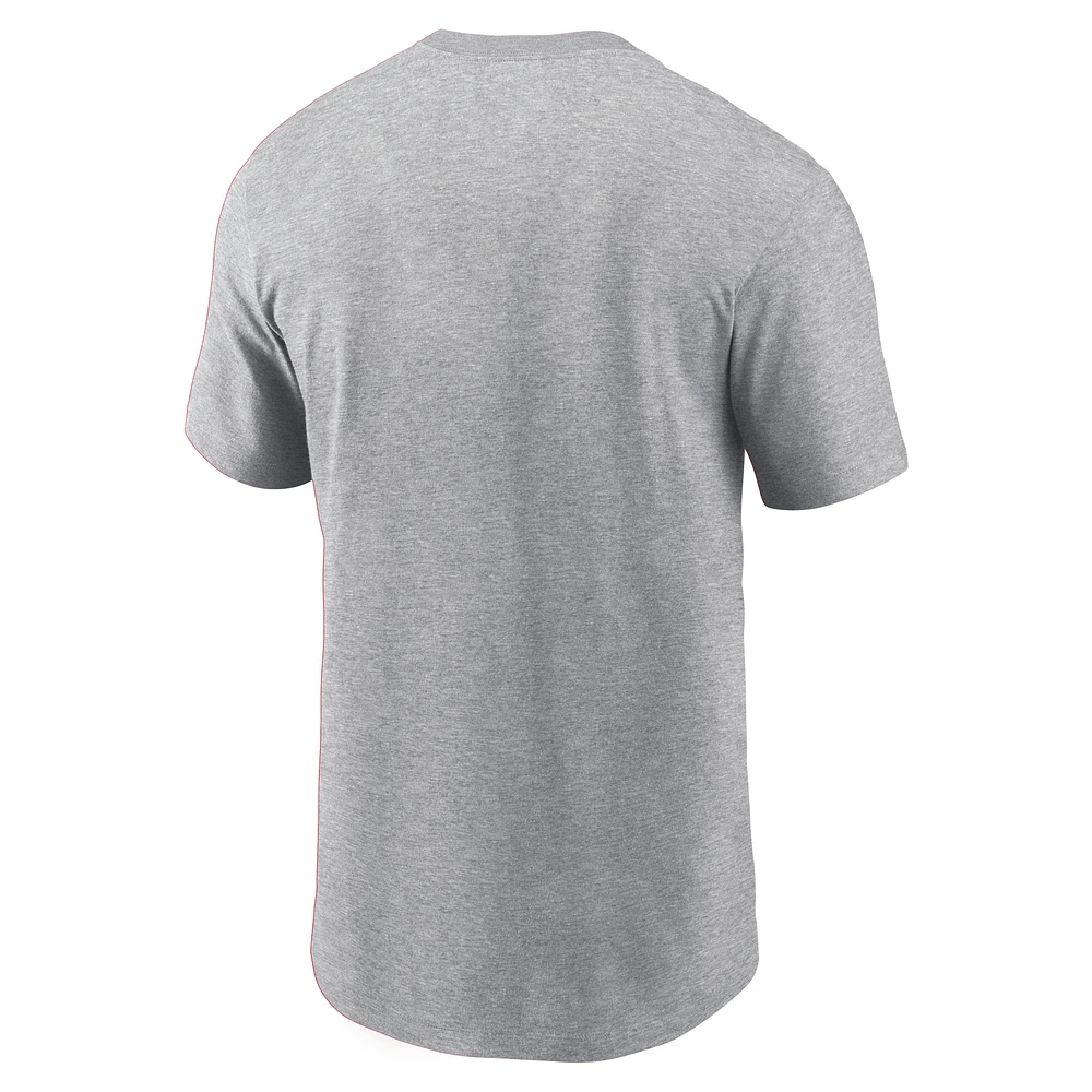 T-shirt Nike gris Ohio State Buckeyes THE pour homme