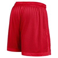 Men's Nike Scarlet/Heather Gray Ohio State Buckeyes Player Reversible Shorts
