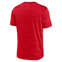 Men's Nike Scarlet Ohio State Buckeyes Sideline Velocity Performance T-Shirt