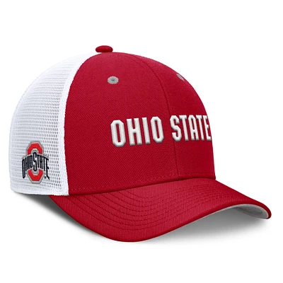 V110793 OSU NCAA FB Nike 2025 Dugout Coaches Dri-Fit Rise Trucker HATMENSTR NC13-090K-OH-49S #8