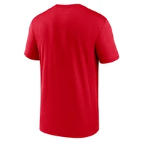 Men's Nike Scarlet Ohio State Buckeyes 2025 Sideline Legend Performance T-Shirt