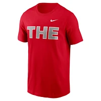 Men's Nike Scarlet Ohio State Buckeyes THE T-Shirt