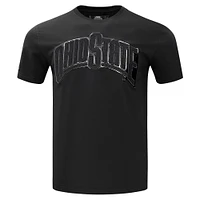 Men's Pro Standard Ohio State Buckeyes Triple Black T-Shirt