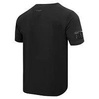 Men's Pro Standard Ohio State Buckeyes Triple Black T-Shirt