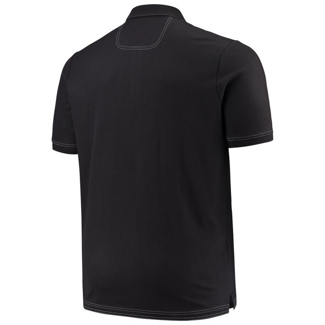 Polo Tommy Bahama pour homme noir Ohio State Buckeyes Big & Tall Sport Emfielder 2.0